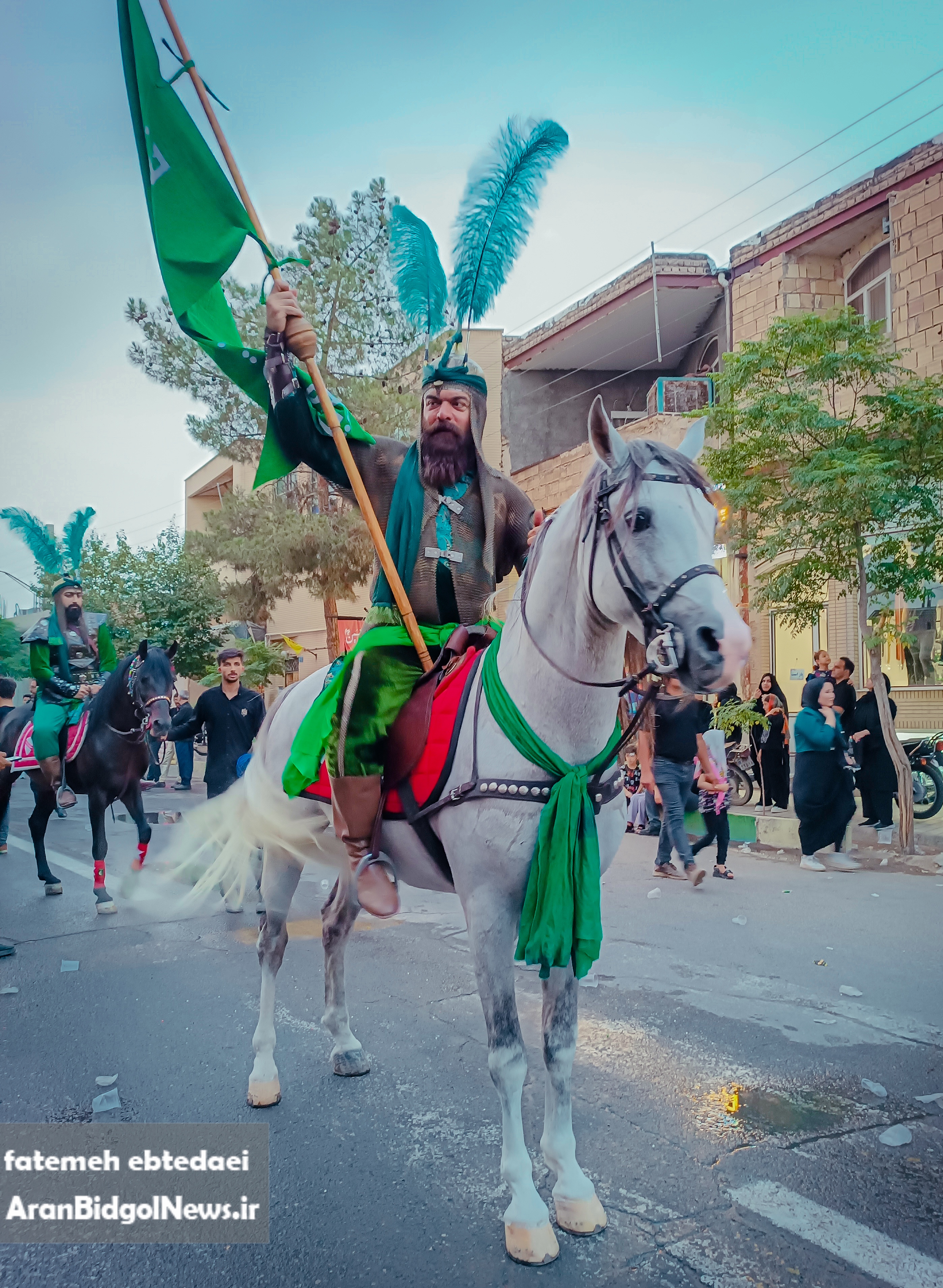 گزارش تصویری شبه قافله اباعبدالله حسین (ع) در نوش آباد (روز دوم محرم )